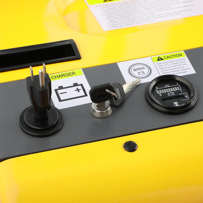 Xilin CPD05W-118 counterbalanced stacker load backrest detail