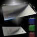 Cascada Showers 20"x40" Ceiling Mount Rainfall LED Shower Head, include Shower Arm - Product Image 14