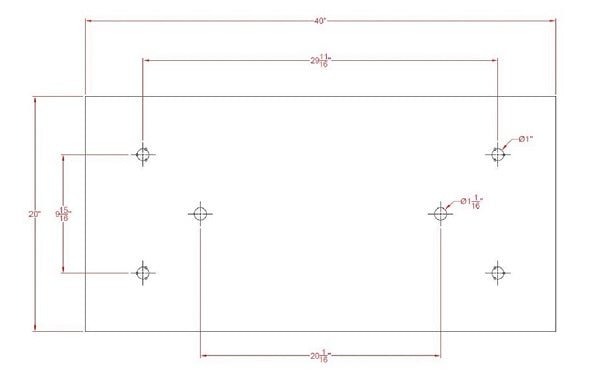 Cascada Showers 20"x40" Ceiling Mount Rainfall LED Shower Head, include Shower Arm - Product Image 16