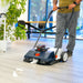 Tomahawk Power 22" Battery Powered Push Sweeper With Double Brush System 18V Lithium-Ion - Alternate View