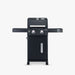 Monument Grills Mesa 220 | Black Foldable Propane Gas Grill 2 Burner Grill