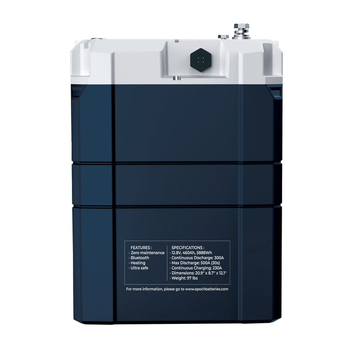 Epoch 48V 100Ah V2 Elite LiFePO4 battery — packaging and unboxing