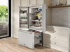 Thor Kitchen 36-Inch French Door Refrigerator (TRF3628FFD) – lifestyle open