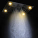 Cascada Showers 23”x31” Recessed Waterfall LED Shower Head 5-mode - Product Image 7