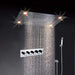 Cascada Showers 23"x31" Luxurious recessed rain & waterfall LED shower system – 5 mode - Main Product Image