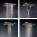 Cascada Showers 23"x31" Luxurious recessed rain & waterfall LED shower system – 5 mode - Detail View 3