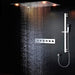 Cascada Showers 23" x 31" Recessed LED Shower System with 5 Functions and Shower Sliding Bar - Product Image 10