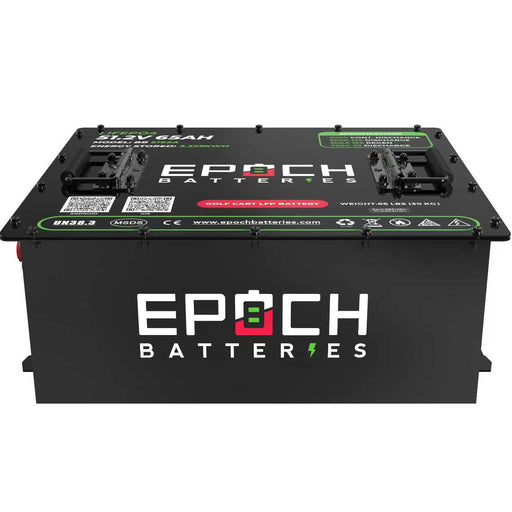 Epoch 48V 65Ah LiMax Series golf cart kit — front view