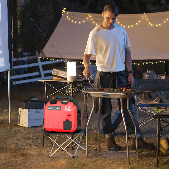PowerSmart 2350W Portable Inverter Generator w/ CO Alert PS5025C