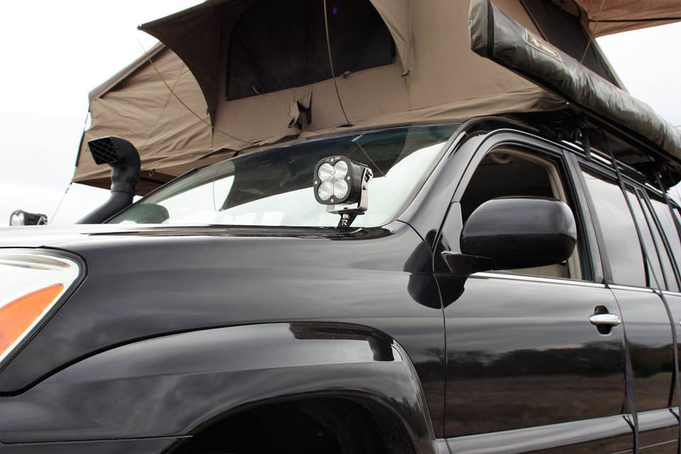 Rago Fabrication 2003-2009 1st Generation Lexus GX470 Ditch Light Brackets – image 10 of 11