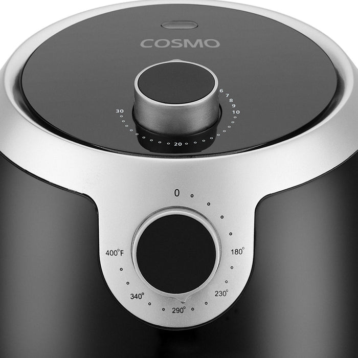Cosmo 2.3 QT. Compact Electric Hot Air Fryer (COS-23AFAKB) Cosmo