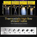 Cascada Showers 23"x31" Luxurious Classic Design recessed LED shower system built in Bluetooth speaker - Detail View 2