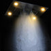 Cascada Showers 23"x31" Luxurious Classic Design recessed LED shower system built in Bluetooth speaker - Product Image 22