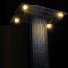 Cascada Showers 23"x31" Luxurious Classic Design recessed LED shower system built in Bluetooth speaker - Product Image 23