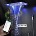 Cascada Showers 23"x31" Luxurious Classic Design recessed LED shower system built in Bluetooth speaker - Product Image 9