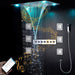 Cascada Showers 23"x31" Luxurious Classic Design recessed LED shower system built in Bluetooth speakers - Product Image 10