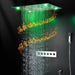 Cascada Showers 23"x31" Luxurious Classic Design recessed LED shower system built in Bluetooth speaker - Product Image 10