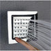Cascada Showers 23"x31" Luxurious Classic Design recessed LED shower system built in Bluetooth speakers - Product Image 7