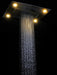 Cascada Showers 23"x31" Luxurious Classic Design Recessed LED Waterfall & Rain Shower System – 6 mode - Product Image 11