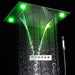 Cascada Showers 23"x31" Luxurious Classic Design Recessed LED Waterfall & Rain Shower System – 6 mode - Main Product Image