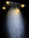 Cascada Showers 23"x31" Luxurious Classic Design Recessed LED Waterfall & Rain Shower System – 6 mode - Product Image 7