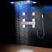 Cascada Showers 23"x31" Luxurious Classic Design recessed waterfall & rainfall LED shower system – 7 mode - Main Product...