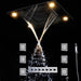 Cascada Showers 23"x31" Luxury LED Shower System – Rainfall, Waterfall, Curtain & Massage - Product Image 6