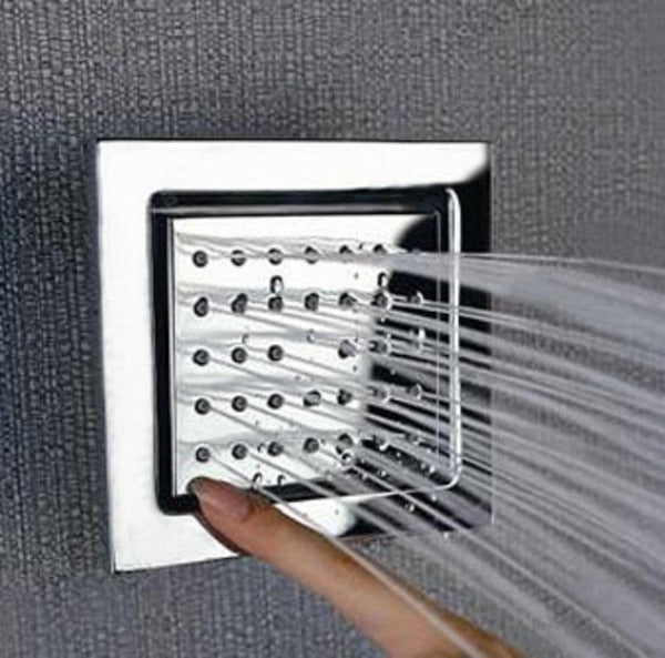 Cascada Showers 23"x31" Luxury LED Shower System – Rainfall, Waterfall, Curtain & Massage - Product Image 16