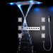 Cascada Showers 23"x31" Luxury LED Shower System – Rainfall, Waterfall, Curtain & Massage - Product Image 11