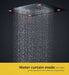 Cascada Showers 23"x31" Luxurious Classic Design waterfall & rainfall LED shower system – 6 mode - Alternate View