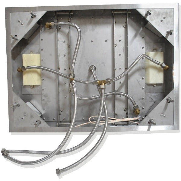 Cascada Showers 23"x31" Luxurious recessed rain & waterfall LED shower set – 4 mode - Product Image 9