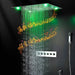 Cascada Showers 23”x31” Recessed LED shower system with built-in Bluetooth Speakers - Alternate View