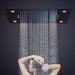 Cascada Showers 23”x31” Recessed Music Waterfall Rain LED Shower Head with Built-in Bluetooth Speaker - Detail View 2