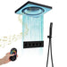 Cascada Showers 24" Cascada Perla LED Music Thermostatic Rainfall Shower System - Product Image 6