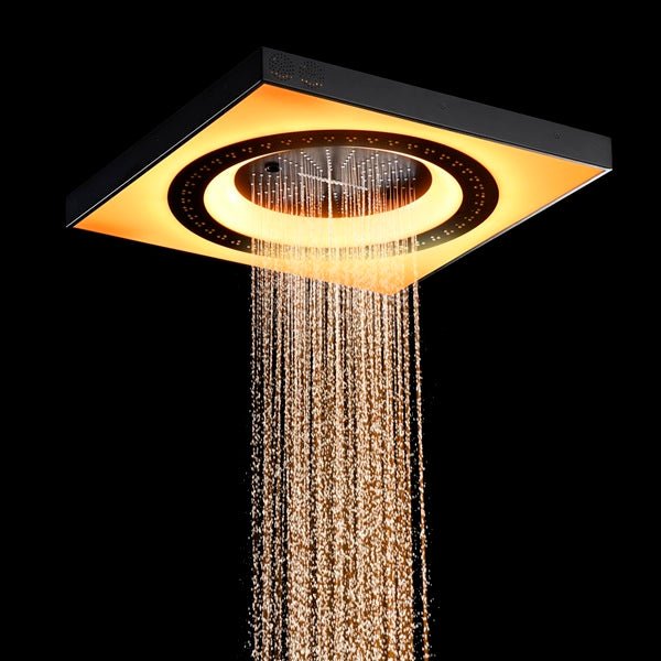 Cascada Showers 24" Cascada Perla LED Music Thermostatic Rainfall Shower System - Product Image 16