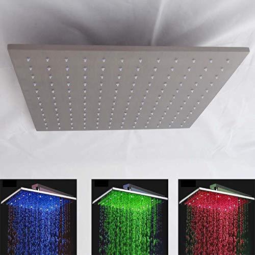 Cascada Showers 24" Rainfall LED Shower Set Double-Function Valve - Detail View 3