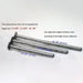 Cascada Showers 24" Square Ceiling Mount Rainfall LED Shower Head - Product Image 11
