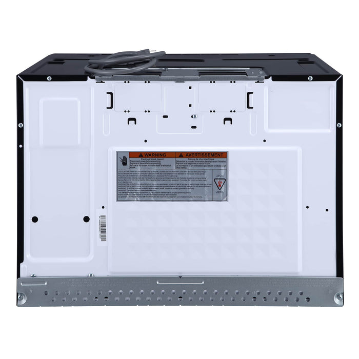 Cosmo 24-Inch 1.34 Cu. Ft. Over the Range Microwave in Stainless Steel and Black Glass (COS-2413ORM1SS) Cosmo