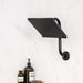 Utility-Sink.com 10.5 in. S-Shaped Stainless Steel Shower Head Extension Arm (Black Finish) - Product Image 9