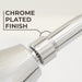 Utility-Sink.com 10.5 in. S-Shaped Stainless Steel Shower Head Extension Arm (Chrome Finish) - Product Image 6