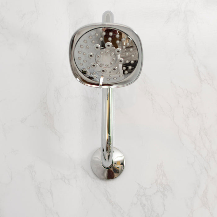 Utility-Sink.com 10.5 in. S-Shaped Stainless Steel Shower Head Extension Arm (Chrome Finish) - Product Image 9