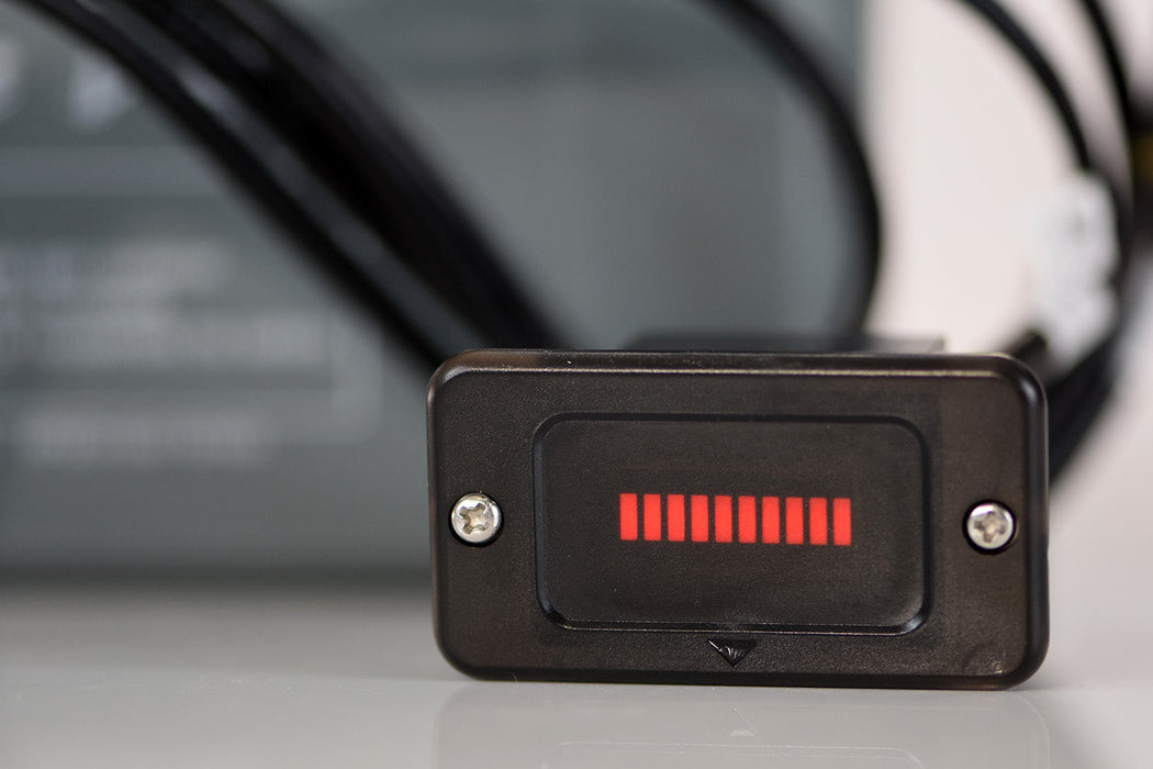 Epoch 24V 100Ah LiFePO4 battery — battery management system connection detail