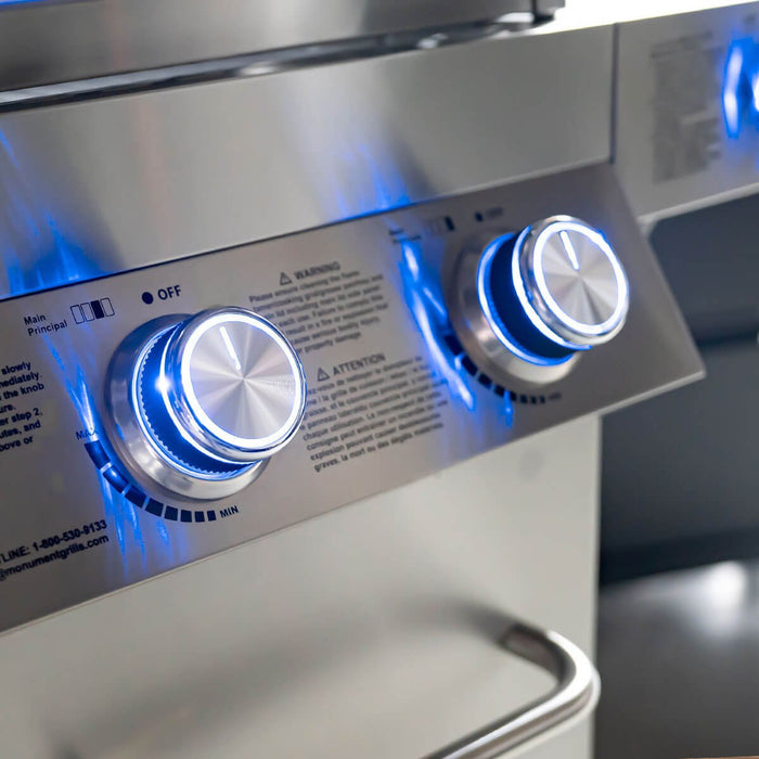 Monument Grills 24367 | Stainless Infrared Propane Gas Grill - Product Image 12