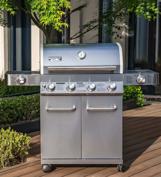 Monument Grills 24367 | Stainless Infrared Propane Gas Grill - Alternate View