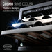 Cosmo 4-Piece Appliance Package - 30-Inch Gas Range, Island Range Hood, Dishwasher, and Wine Cooler in Stainless Steel (COS-4PKG-102) Cosmo