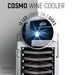 Cosmo 4-Piece Appliance Package - 30-Inch Gas Range, Island Range Hood, Dishwasher, and Wine Cooler in Stainless Steel (COS-4PKG-102) Cosmo