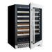 Cosmo 24-Inch 48 Bottles Capacity Wine Cooler in Stainless Steel (COS-24BIWCS) Cosmo
