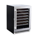 Cosmo 4 - Piece Appliance Package - 36-Inch Dual Fuel Range, Dishwasher, Refrigerator and Wine Cooler in Stainless Steel (COS-4PKG-166) Cosmo