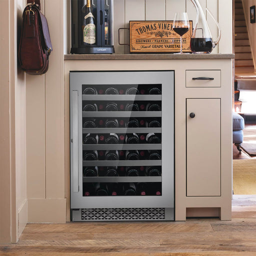 Cosmo 24-Inch 48 Bottles Capacity Wine Cooler in Stainless Steel (COS-24BIWCS) Cosmo