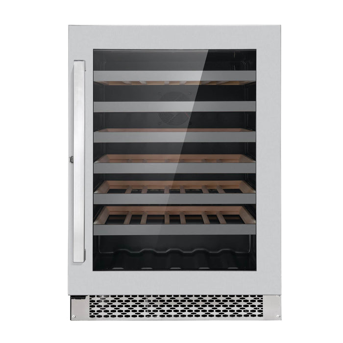 Cosmo 4-Piece Appliance Package - 30-Inch Dual Fuel Range, Refrigerator, Wine Cooler and Microwave Drawer in Stainless Steel (COS-4PKG-280) Cosmo
